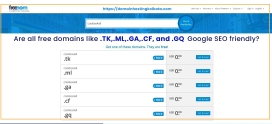 Are all free domains like .TK,.ML,.GA,.CF, and .GQ Google SEO friendly?