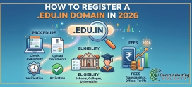 How to Register a .edu.in Domain in 2026 (Procedure, Eligibility, Fees)